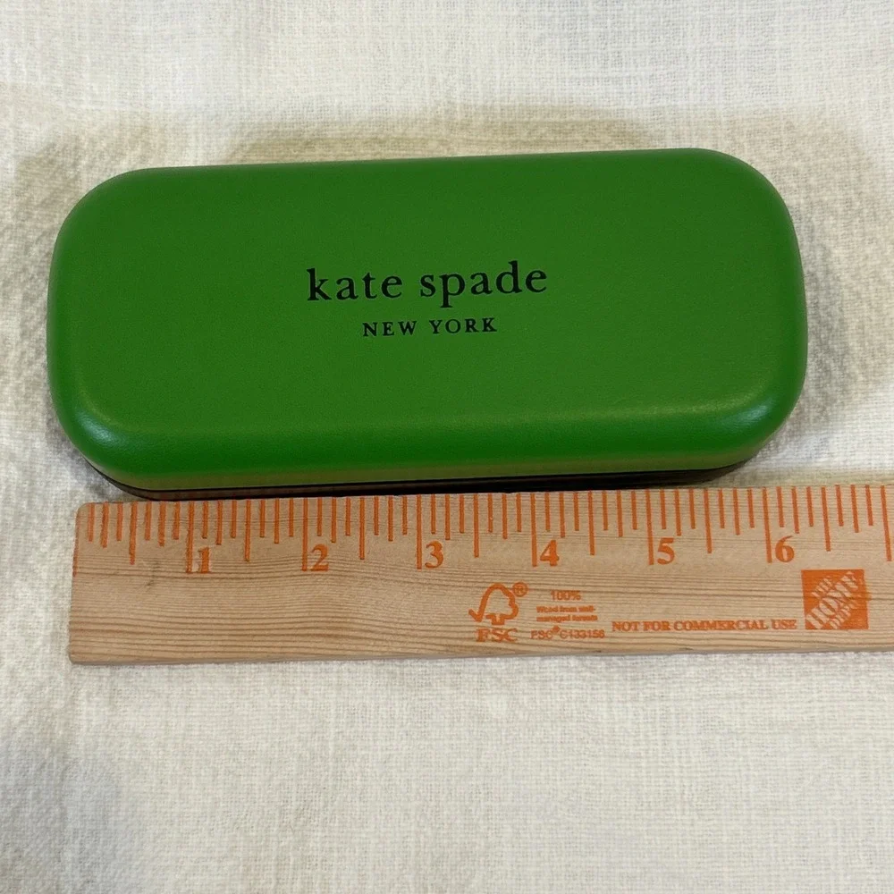 Authentic‎ Kate Spade Glasses Hard Case Green Gray, Case Only